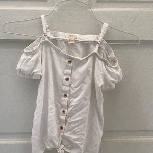 White off the shoulder blouse!